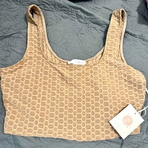 Cropped tank top XL